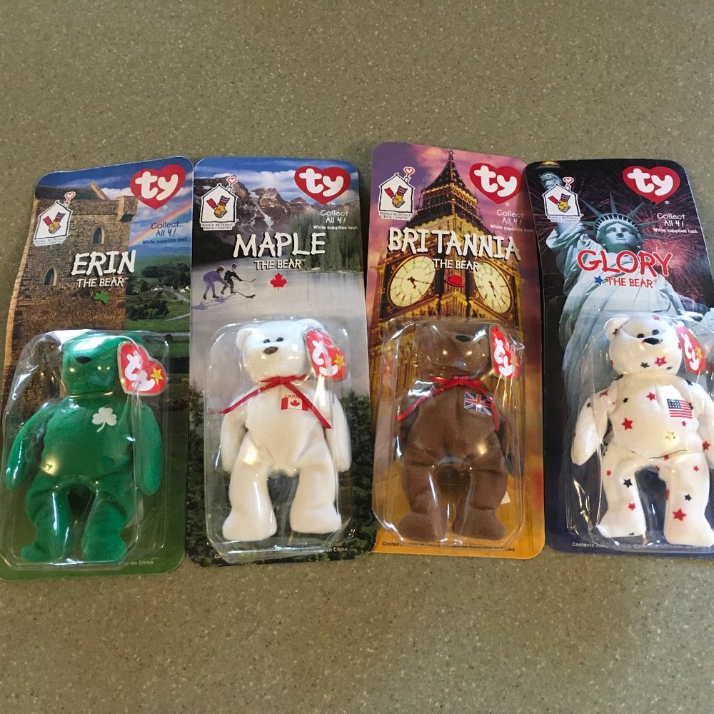 Ronald McDonald House Charities, Mini Ty Beanie Baby Bears